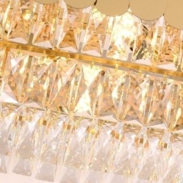 Krystal Pendel Luksus Oval Loftslampe