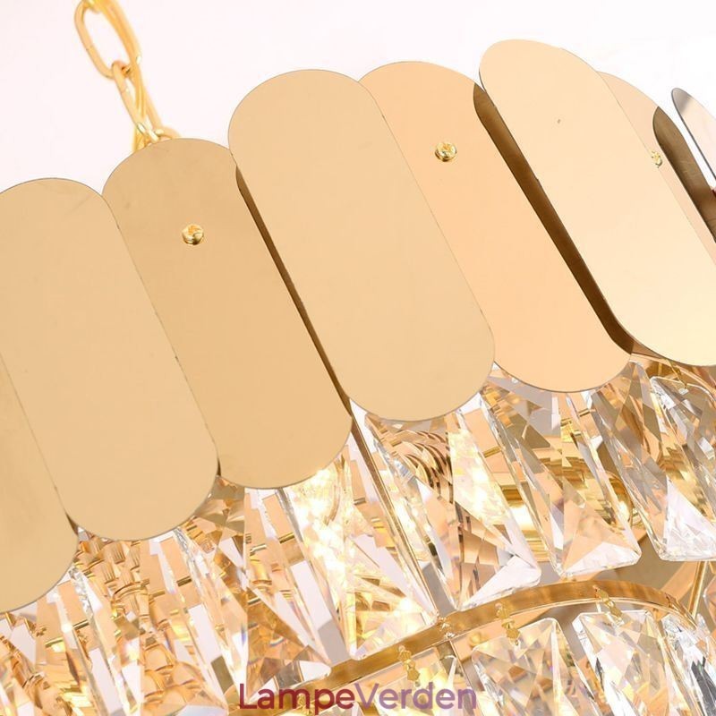 Krystal Pendel Luksus Oval Loftslampe