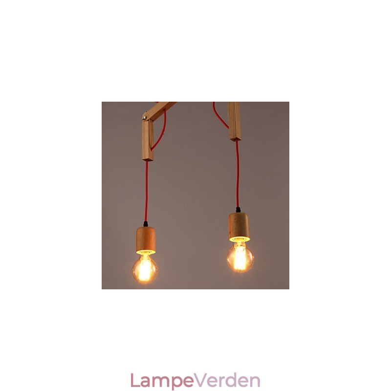 Lysekrone Mini Style Moderne Moderne Træ Bambus