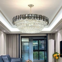 Crystal Pendel Light Moderne Loftslamper Armaturer