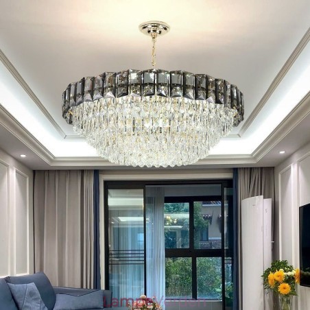 Crystal Pendel Light Moderne Loftslamper Armaturer Crystal Pendel Light Moderne Loftslamper Armaturer