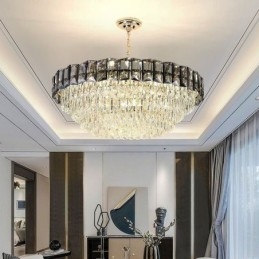 Crystal Pendel Light Moderne Loftslamper Armaturer