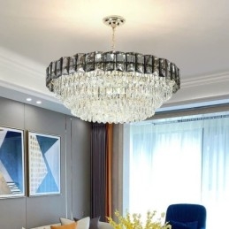 Crystal Pendel Light Moderne Loftslamper Armaturer