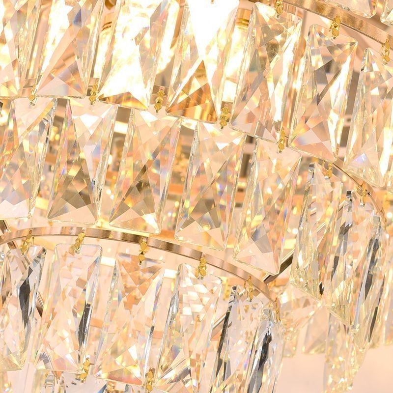 Moderne krystal pendant lys loftsbelysningsarmatur
