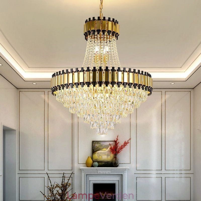 Moderne Krystal Pendel Loftslampe