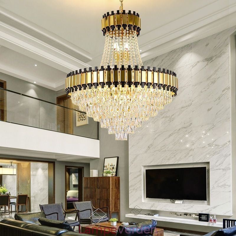 Moderne Krystal Pendel Loftslampe