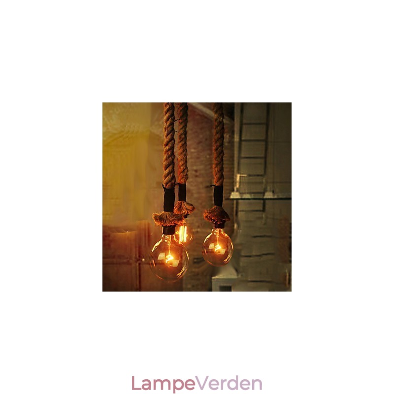 Lysekrone Mini Style Traditionel Klassisk Glas Pendel Light