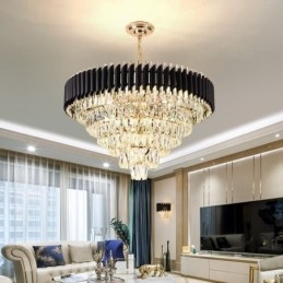 Luksus Krystal Pendel Loftslampe 6 9 12 Lys