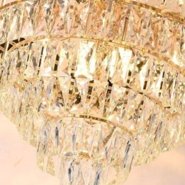 Luksus Krystal Pendel Loftslampe 6 9 12 Lys