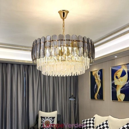 Moderne K9 Krystal Pendel Loftslampe Moderne K9 Krystal Pendel Loftslampe