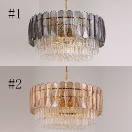 Moderne K9 Krystal Pendel Loftslampe