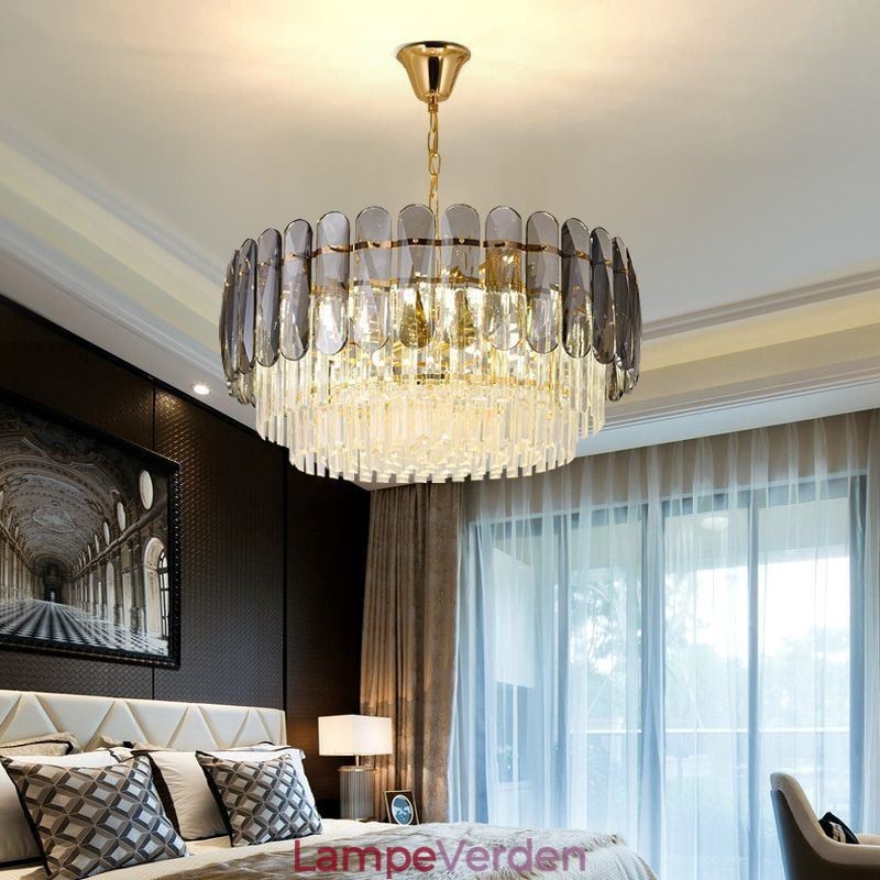 Moderne K9 Krystal Pendel Loftslampe