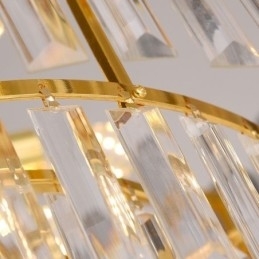 Moderne K9 Krystal Pendel Loftslampe