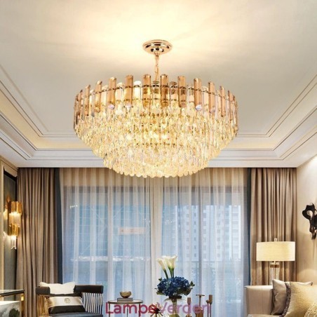 Europæisk Pendel Moderne K9 Krystalbelysning