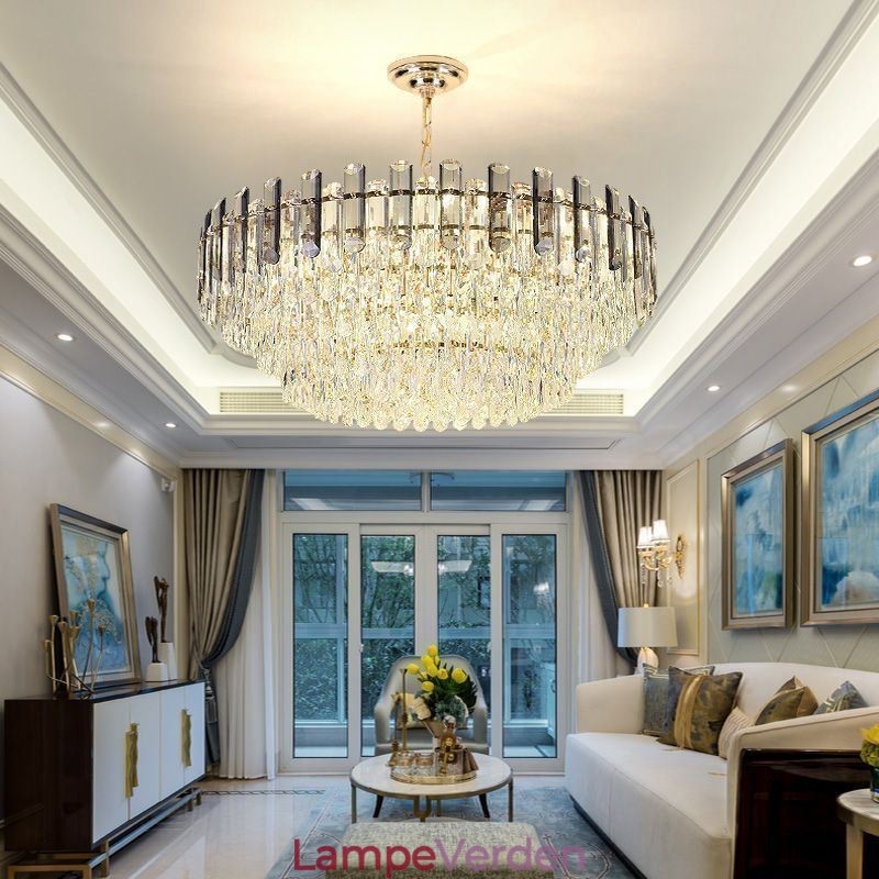 Europæisk Pendel Moderne K9 Krystalbelysning