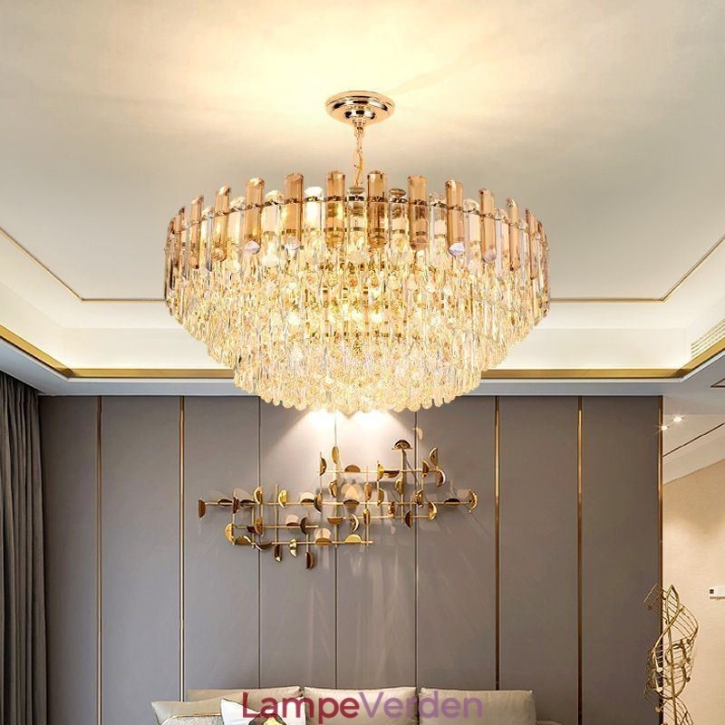 Europæisk Pendel Moderne K9 Krystalbelysning