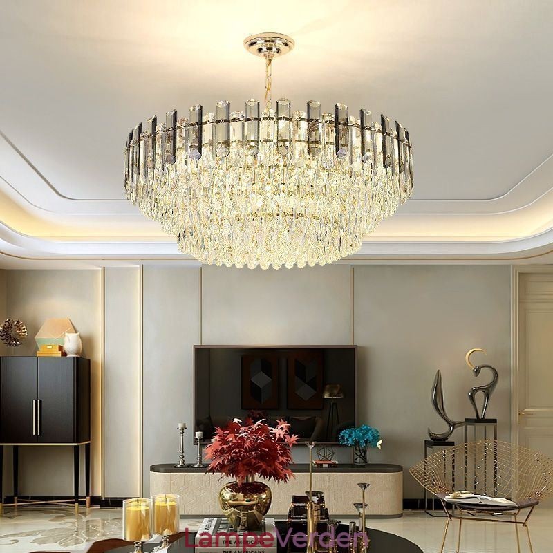 Europæisk Pendel Moderne K9 Krystalbelysning