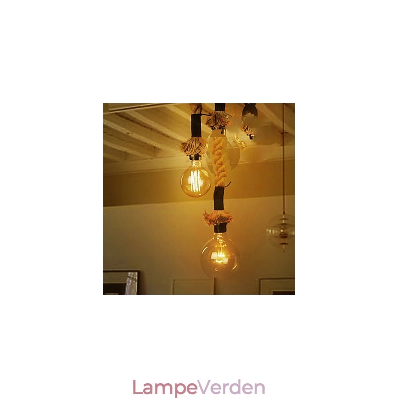 Lysekrone Mini Style Traditionel Klassisk Glas Pendel Light