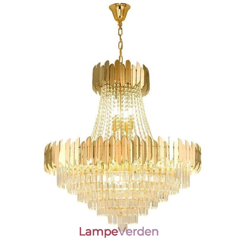 Klassisk K9 Krystal Pendel Loftslampe