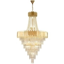 Lækkert pendant lys i crystal loftslampe