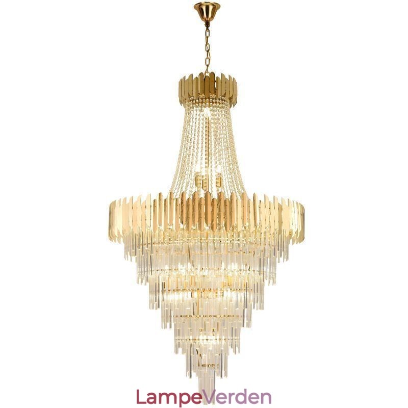 Lækkert pendant lys i crystal loftslampe