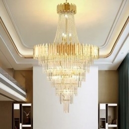 Lækkert pendant lys i crystal loftslampe