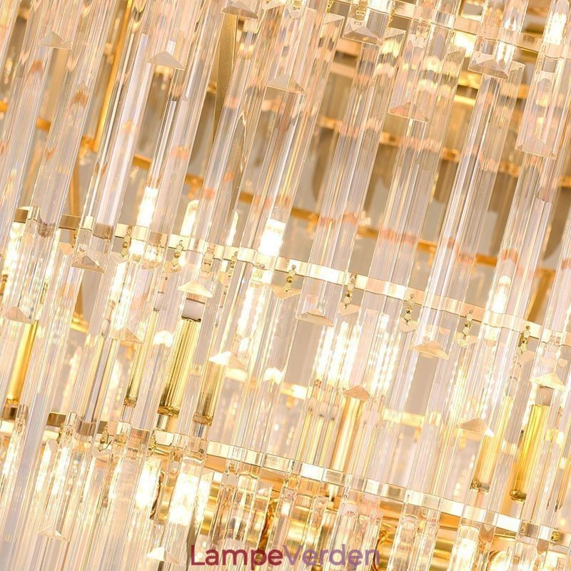 Lækkert pendant lys i crystal loftslampe