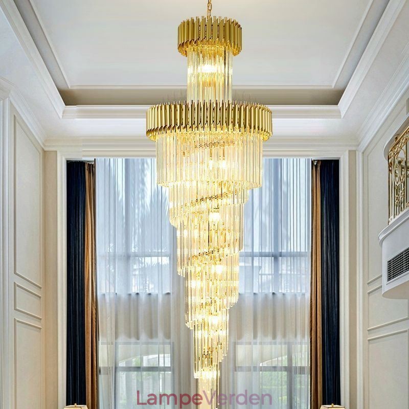 Moderne K9 Crystal Pendel Lampe Loftslampe