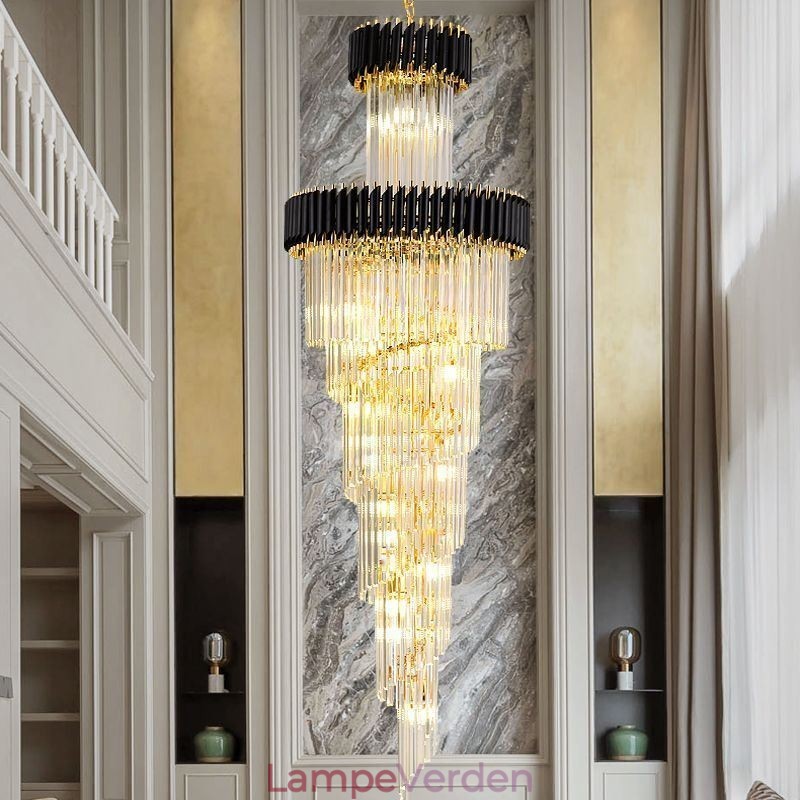 Moderne K9 Crystal Pendel Lampe Loftslampe