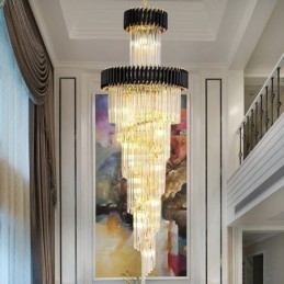 Moderne K9 Crystal Pendel Lampe Loftslampe
