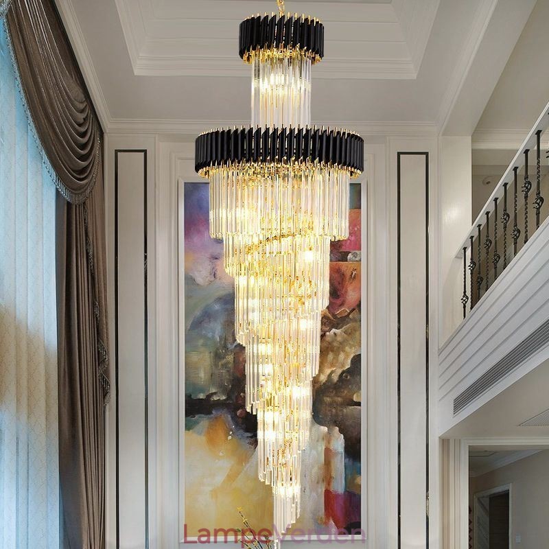 Moderne K9 Crystal Pendel Lampe Loftslampe
