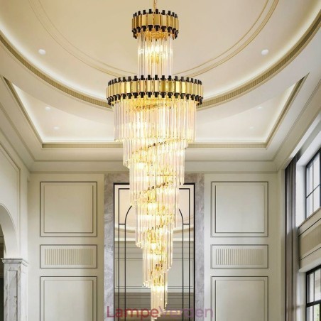 Crystal Pendel Light Modern Spektakulær K9 Loftslampe Crystal Pendel Light Modern Spektakulær K9 Loftslampe