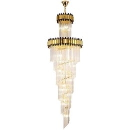 Crystal Pendel Light Modern Spektakulær K9 Loftslampe