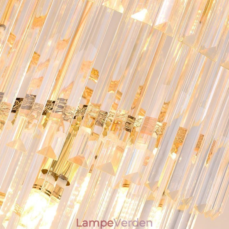 Crystal Pendel Light Modern Spektakulær K9 Loftslampe