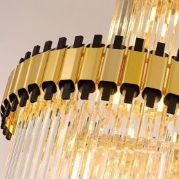 Crystal Pendel Light Modern Spektakulær K9 Loftslampe