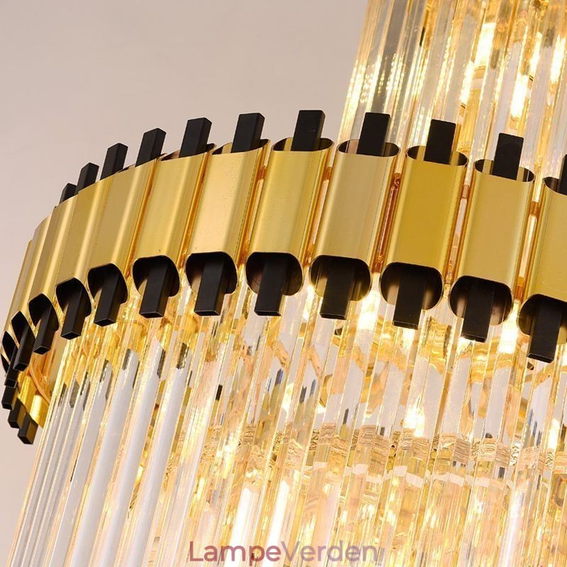 Crystal Pendel Light Modern Spektakulær K9 Loftslampe