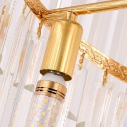 Crystal Pendel Light Modern Spektakulær K9 Loftslampe