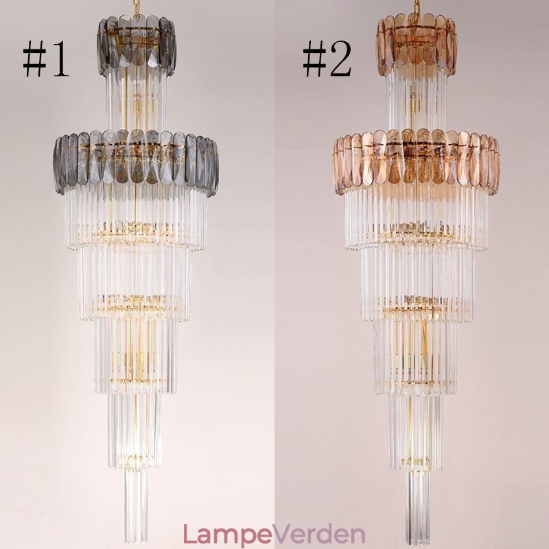Europæisk Pendel Modern Spectacular K9 Loftslampe