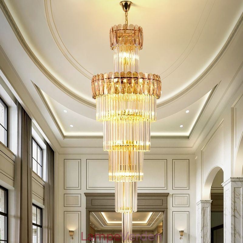 Europæisk Pendel Modern Spectacular K9 Loftslampe