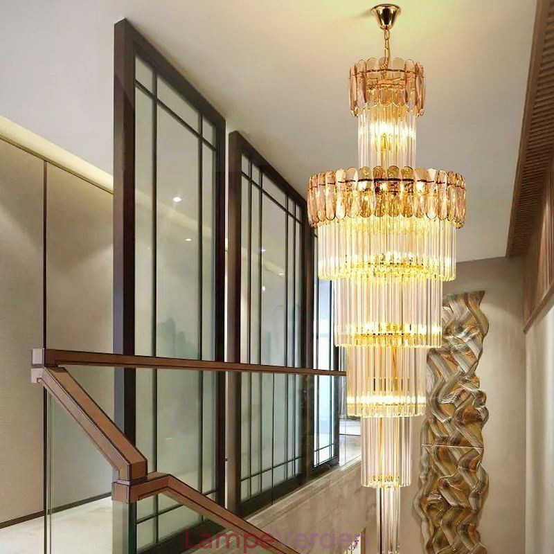 Europæisk Pendel Modern Spectacular K9 Loftslampe