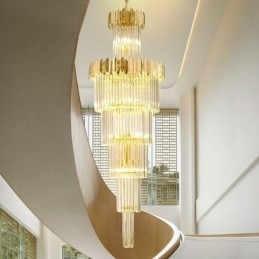 Moderne krystal loftslampe Pendellampe Spisestue Foyer