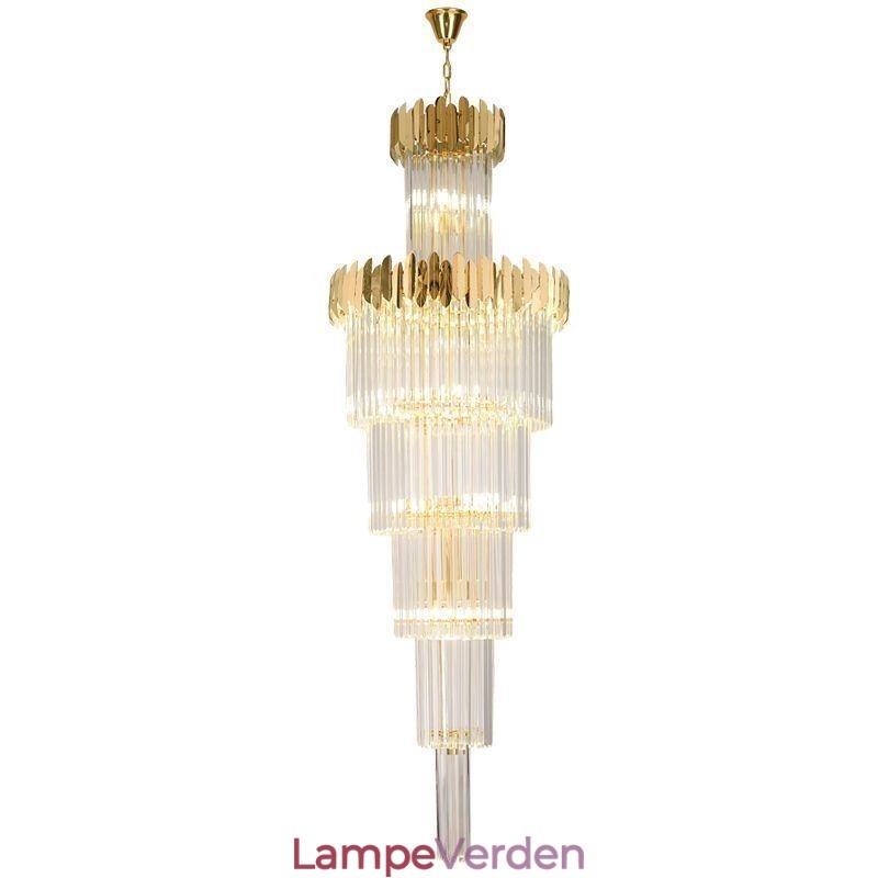 Moderne krystal loftslampe Pendellampe Spisestue Foyer
