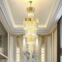 Moderne krystal loftslampe Pendellampe Spisestue Foyer