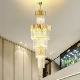 Moderne krystal loftslampe Pendellampe Spisestue Foyer