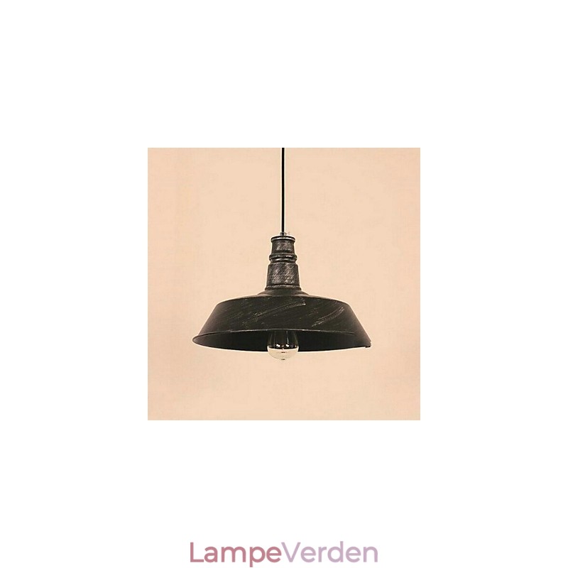 Moderne pendellampe i cirkel fremhævet lampeskærm