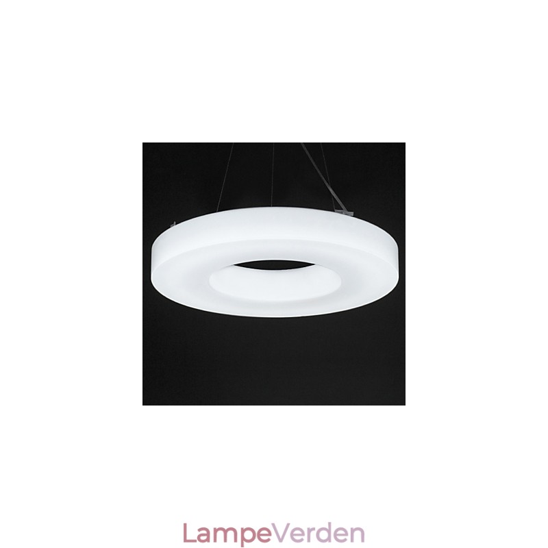Top energibesparende akryl lysekrone lys projektbelysning moderne rund pendel