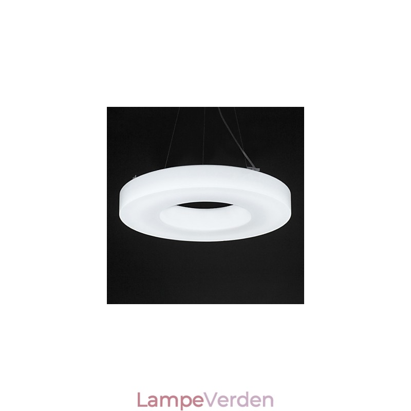 Top energibesparende akryl lysekrone lys projektbelysning moderne rund pendel