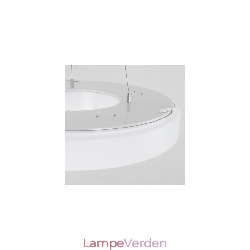 Top energibesparende akryl lysekrone lys projektbelysning moderne rund pendel