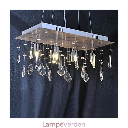 Traditionel klassisk krystal krom metal lysekrone Traditionel klassisk krystal krom metal lysekrone
