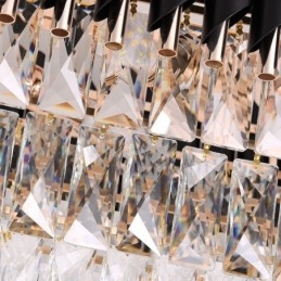 Krystal Pendel Oval Loftslampe